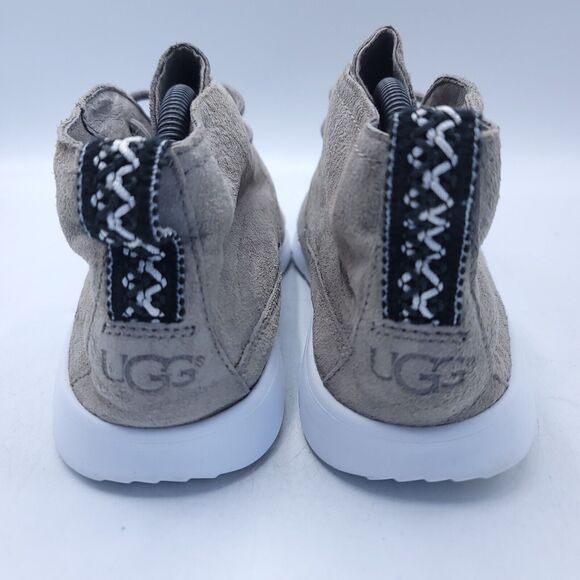 UGG Freamon Casual Lace Up Sneaker Shoe Mens Size 8 1007645 Beige White - Picture 3 of 8